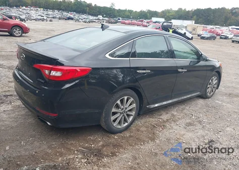 2016 Hyundai Sonata Limited из США, поврежденный, VIN 5NPE34AF2GH332087